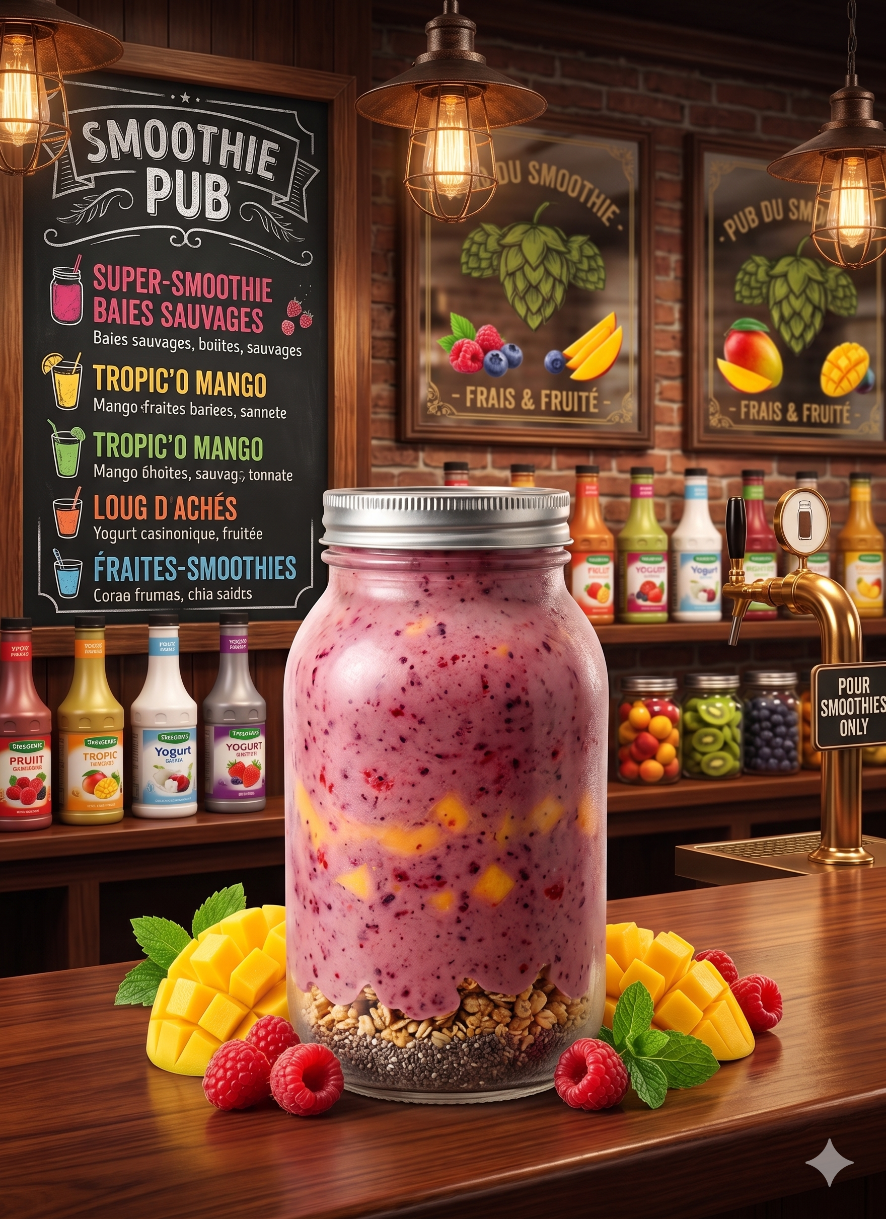 Pot Mason 1L 32oz