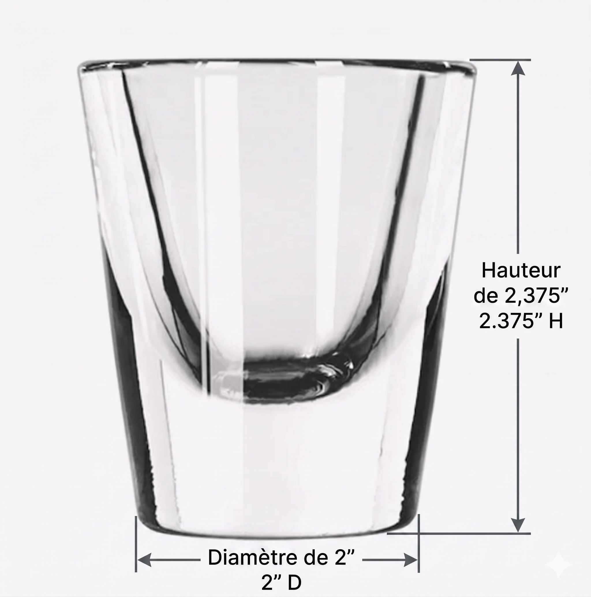 Verre Shooter 1oz