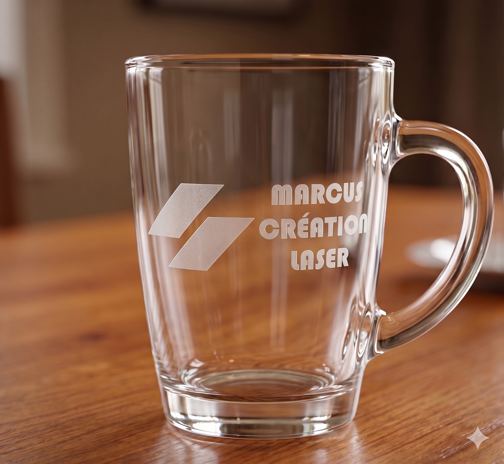 Mug en verre trempé 11.25oz
